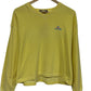 Vintage Rocke Gear Yellow V Neck Long Sleeve Shirt Size Large