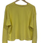 Vintage Rocke Gear Yellow V Neck Long Sleeve Shirt Size Large