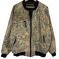 Vintage 90's Woodland Camo Zip Up Bomber Jacket Size XL