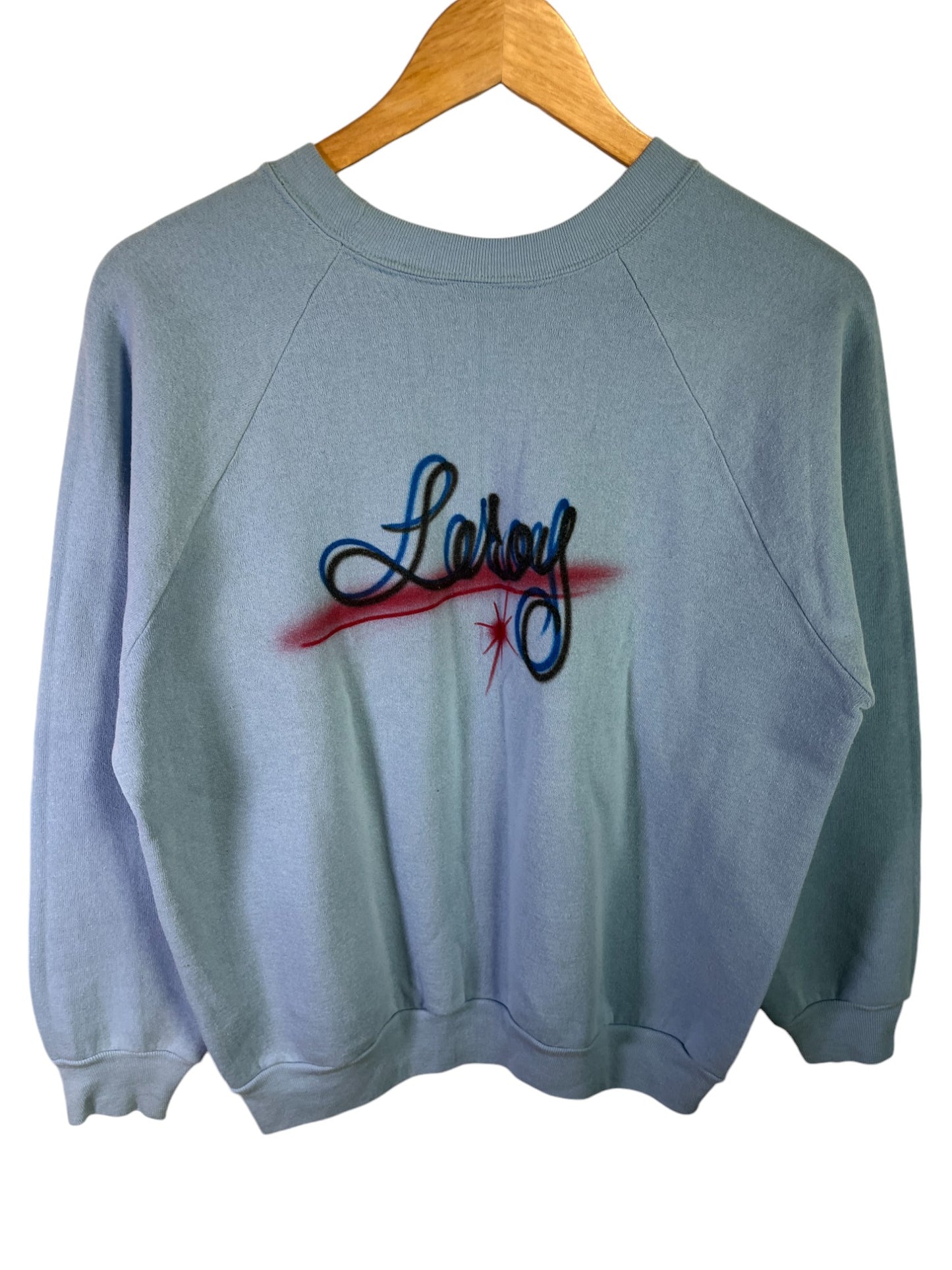 Vintage 90's Mississippi Airbrush Nature Graphic Crewneck Size Large