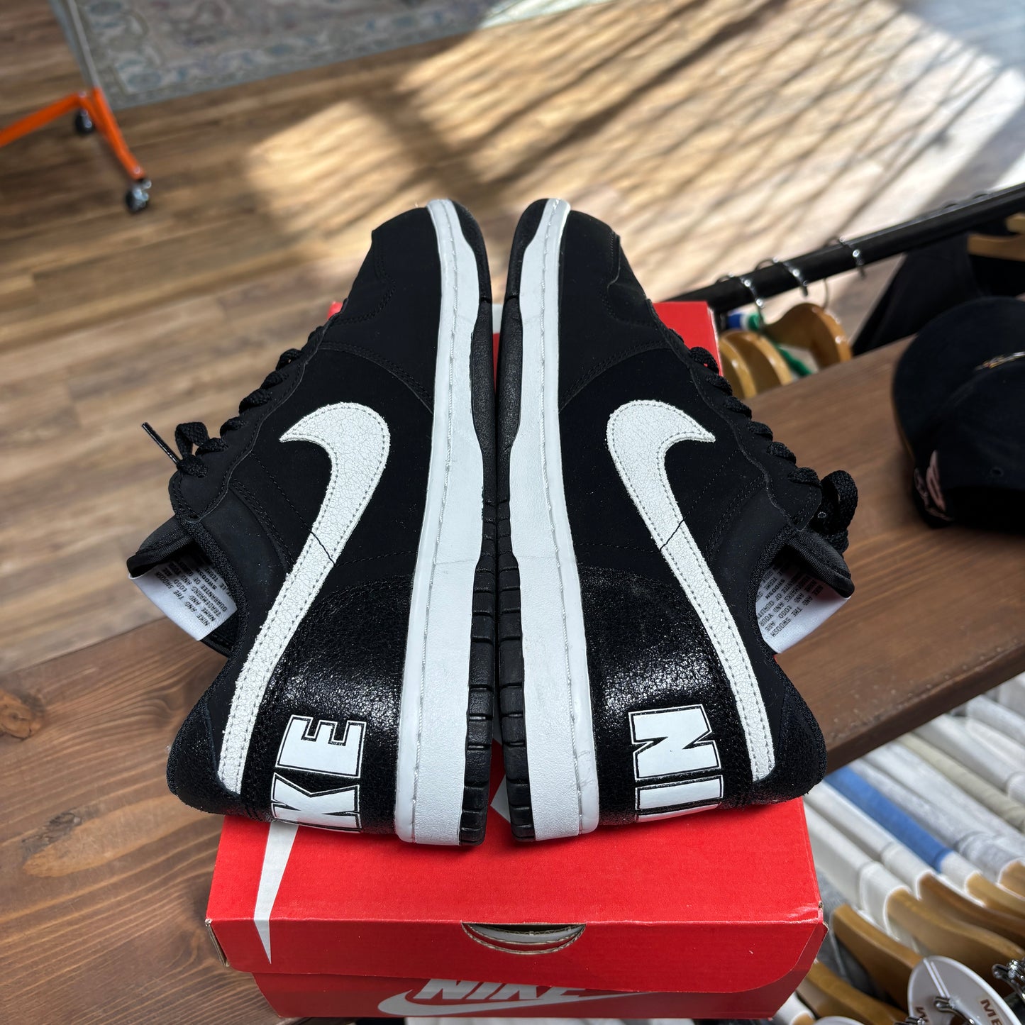 Nike Big Low 'Black White' Size 9