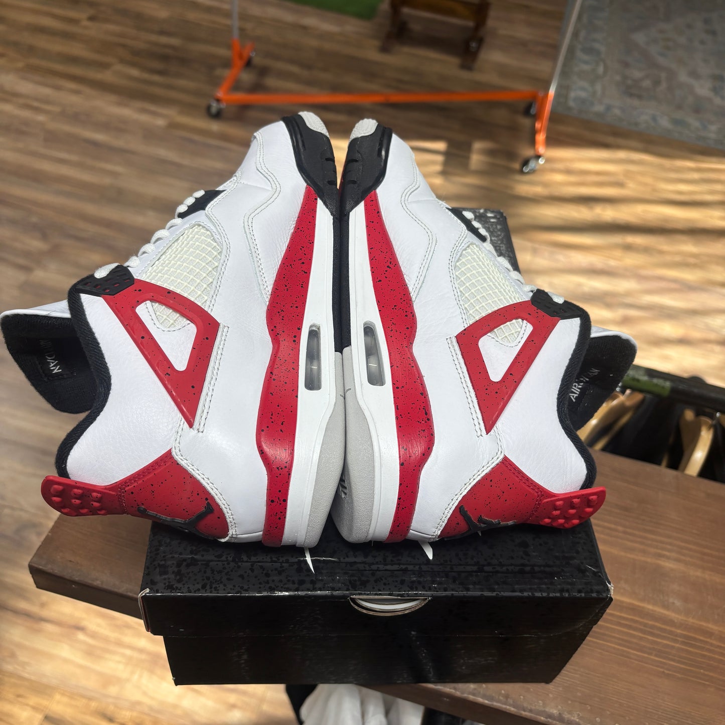 Jordan 4 'Red Cement' Size 8.5
