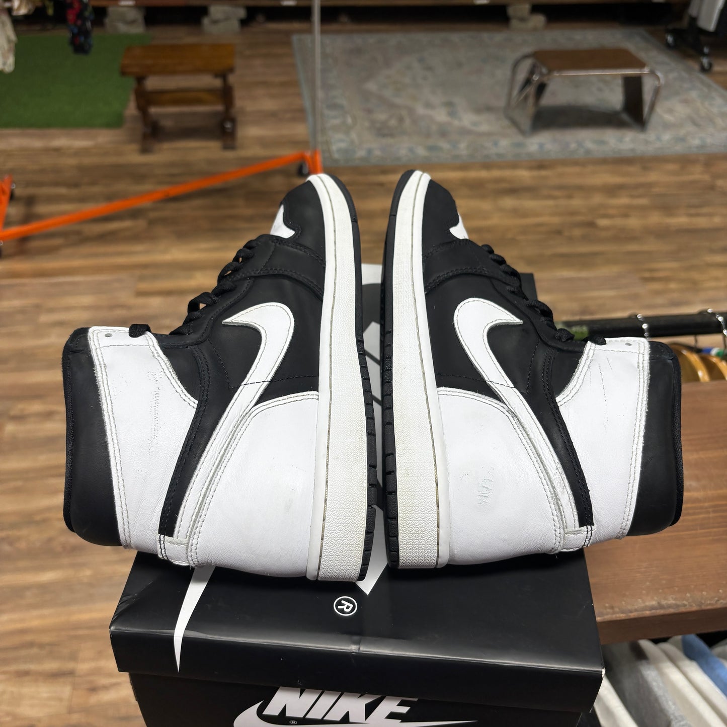 Jordan 1 'Black White' Size 9.5
