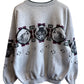 Vintage 90's Wolf Pack Nature Graphic Sweater Size XXL