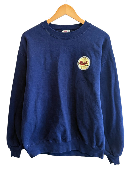 Vintage 90's Fossil Genuine Style Crewneck Sweater Size Large