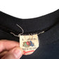 Vintage 90's Mud Flat Studio Black Crewneck Sweater Size Large