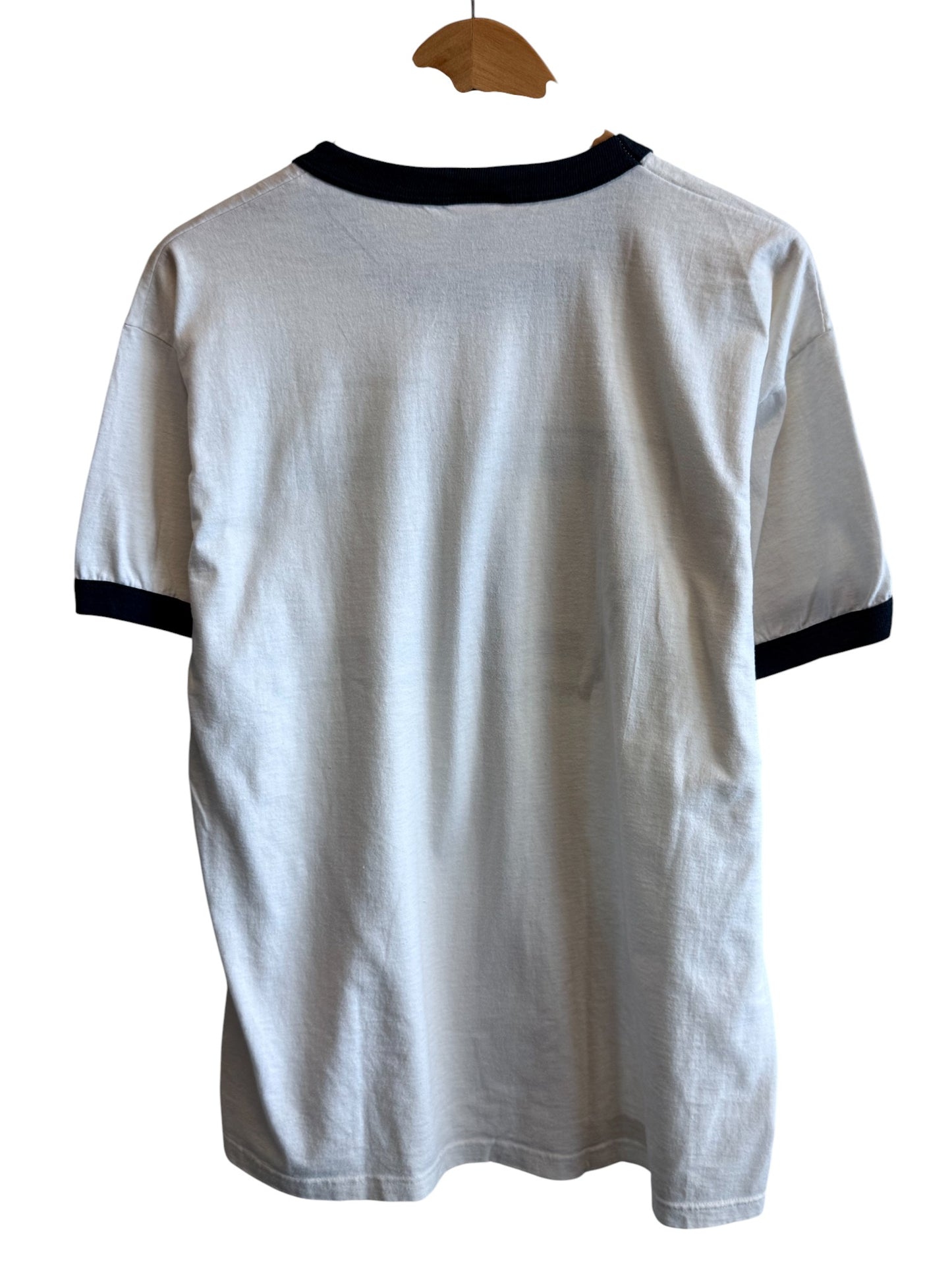 Vintage 90's Montana Boys State American Legion Ringer Tee Size Large