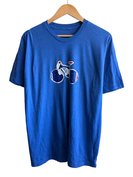 Vintage 90's Bike Wyoming All Terrain Sports Graphic Tee Size Large