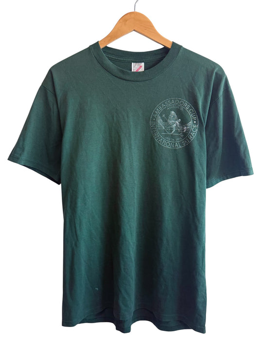 Vintage 90's Idaho International Ski Race Graphic Tee Size Large