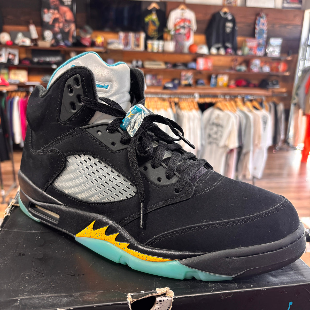 Jordan 5 'Aqua' Size 12