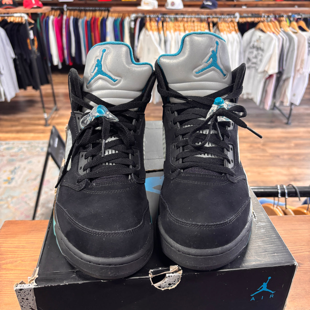 Jordan 5 'Aqua' Size 12