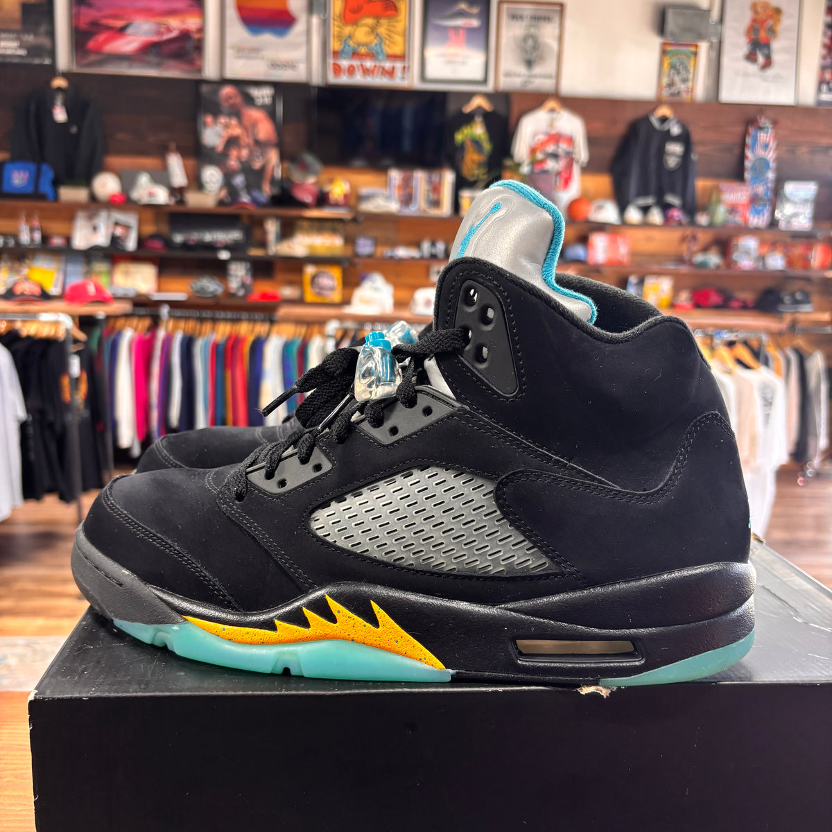 Jordan 5 'Aqua' Size 12