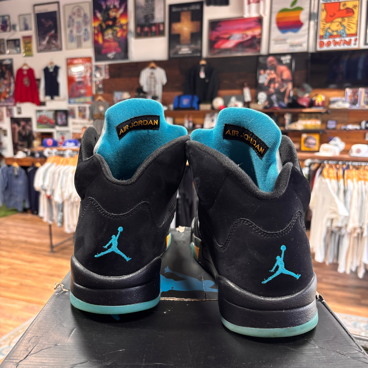 Jordan 5 'Aqua' Size 12