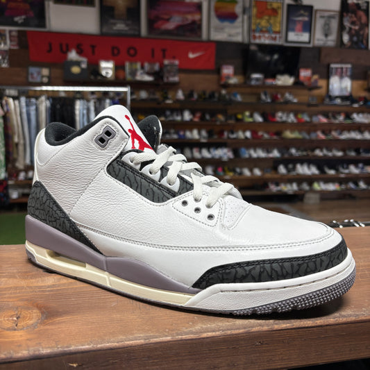Jordan 3 'Cement Grey' Size 13