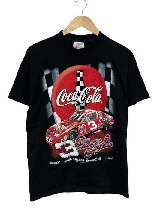 Vintage 1998 NASCAR Dale Earnhardt Coca Cola Japan Race Tee Size Medium