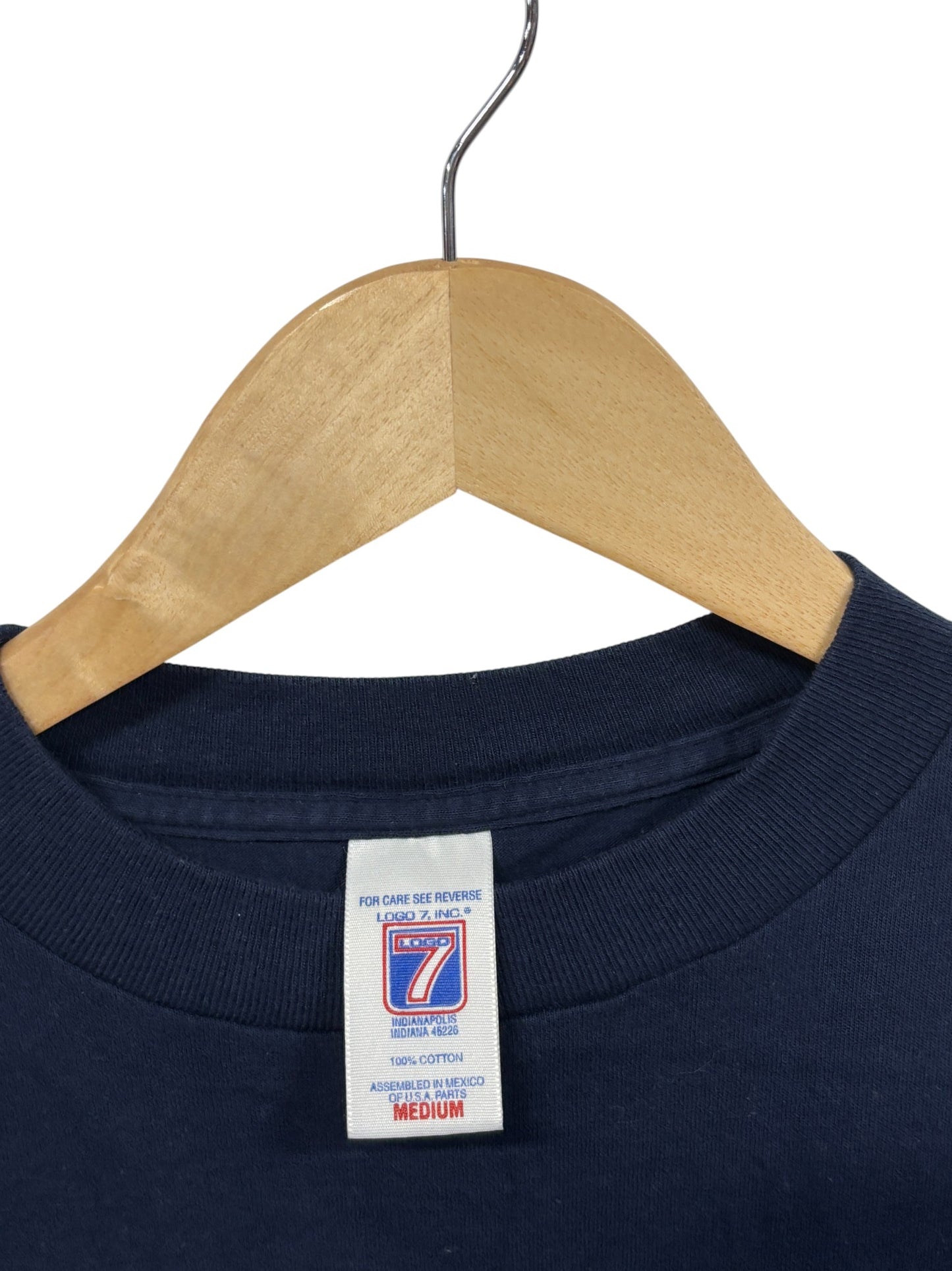 Vintage Logo 7 Denver Broncos NFL Logo Graphic Tee Size Medium