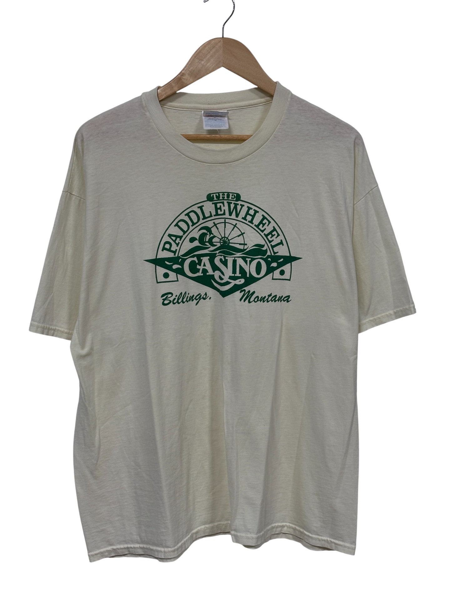 Vintage 90's Billings Montana Paddlewheel Casino Graphic Tee Size XL