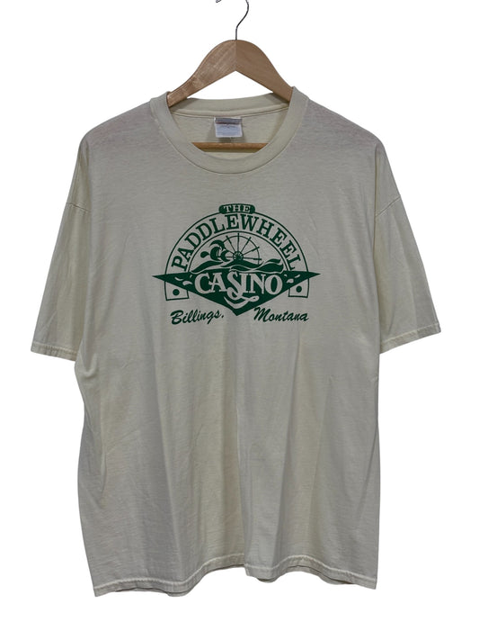 Vintage 90's Billings Montana Paddlewheel Casino Graphic Tee Size XL