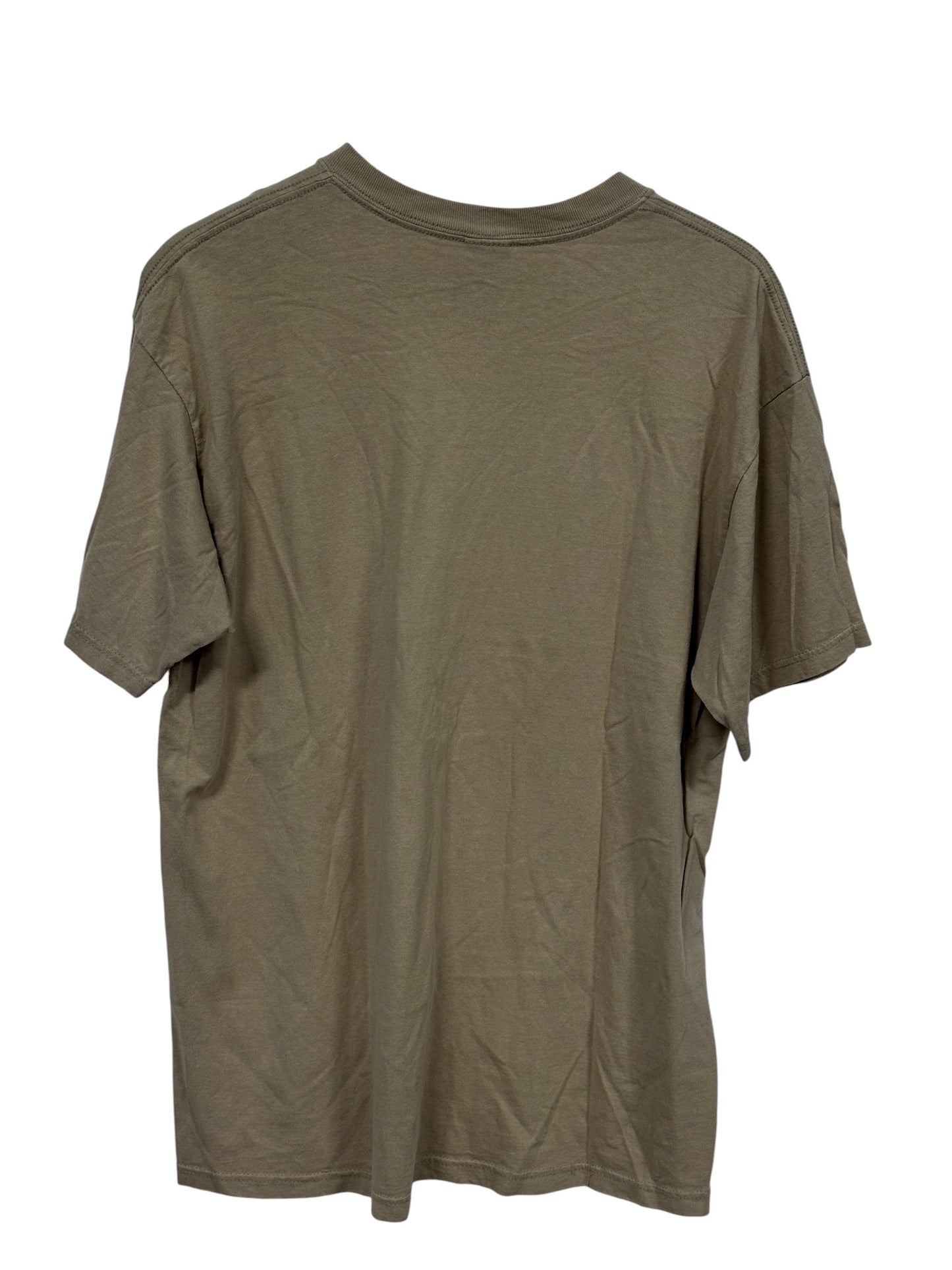 Vintage 90's Yellowstone Wolf Pack Nature Graphic Tee Size XL