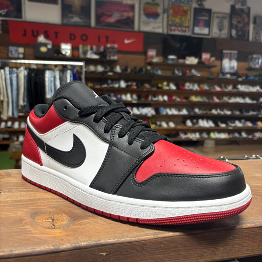 Jordan 1 Low 'Bred Toe' Size 12