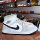 Jordan 1 Mid 'Grey Fog' Size 10W/8.5M