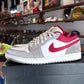 Jordan 1 Low 'Light Smoke Grey Gym Red' Size 11.5