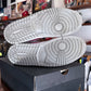 Jordan 1 Low 'Light Smoke Grey Gym Red' Size 11.5