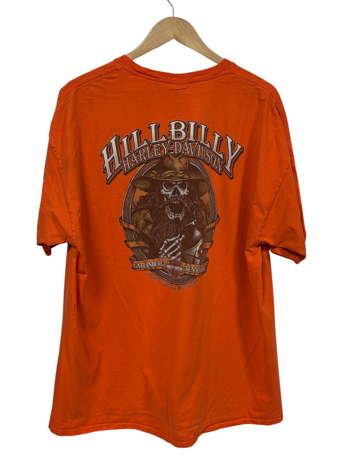 Harley Davidson Hillbilly Tennessee Biker Graphic Tee Size XXL