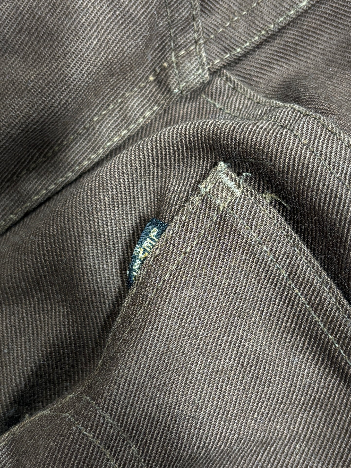 Vintage Levi's Brown Slacks Pants Size 33x30