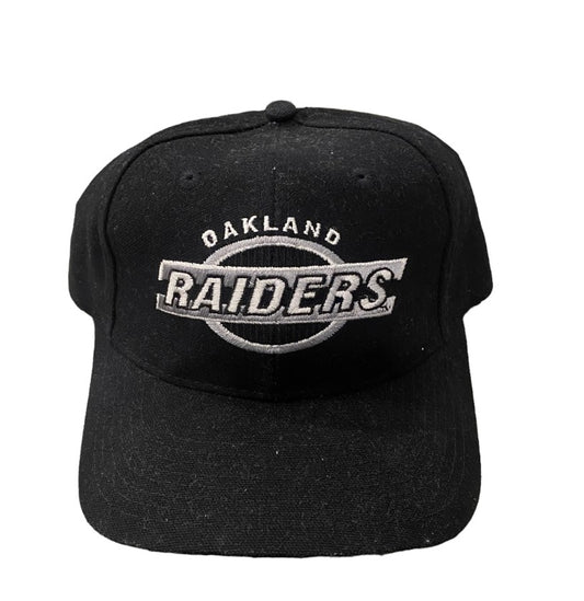 Vintage 90's Sport Specialties Oakland Raiders Logo Strapback Hat