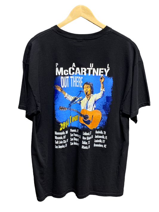 Paul McCartney Out There Tour Promo Tee Size XL