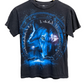 Vintage Wolf Big Print Nature Graphic Tee Size Small