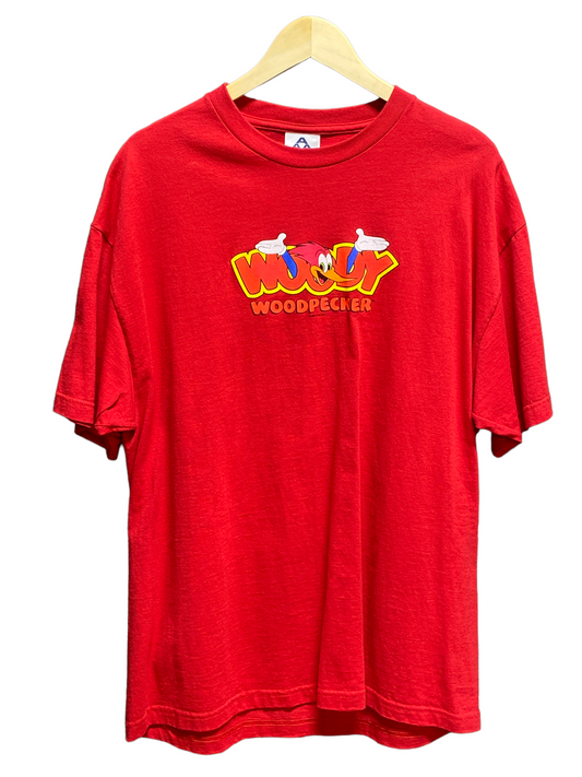 Vintage Woody Woodpecker Cartoon Graphic Tee Size XL