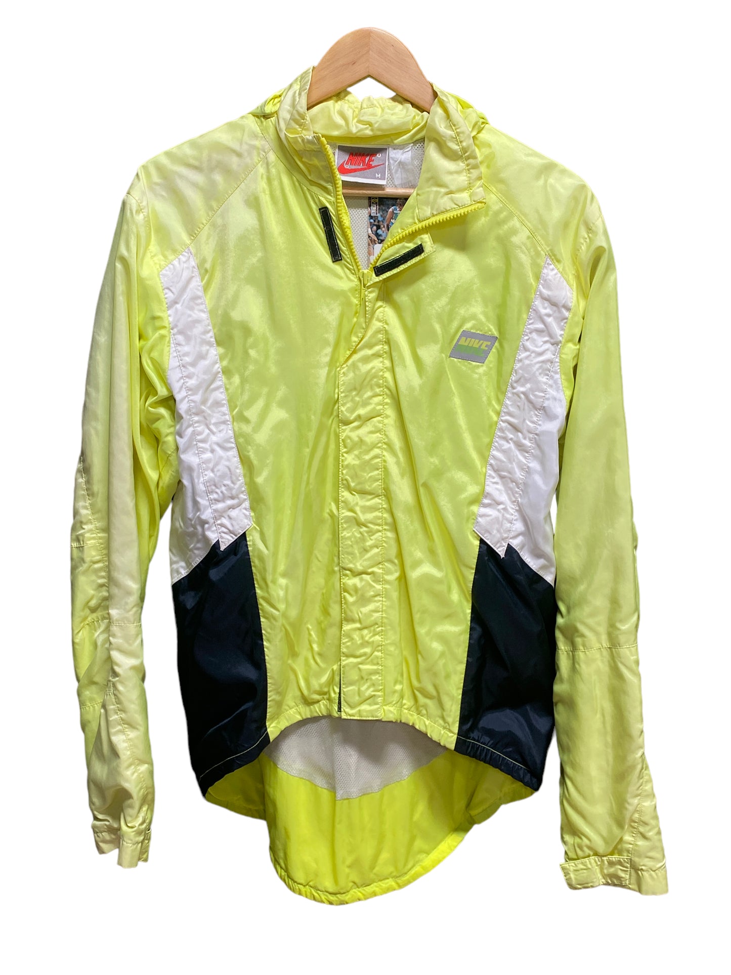 Vintage 90's Nike Silver Tag Cycling Jacket Windbreaker Size Medium