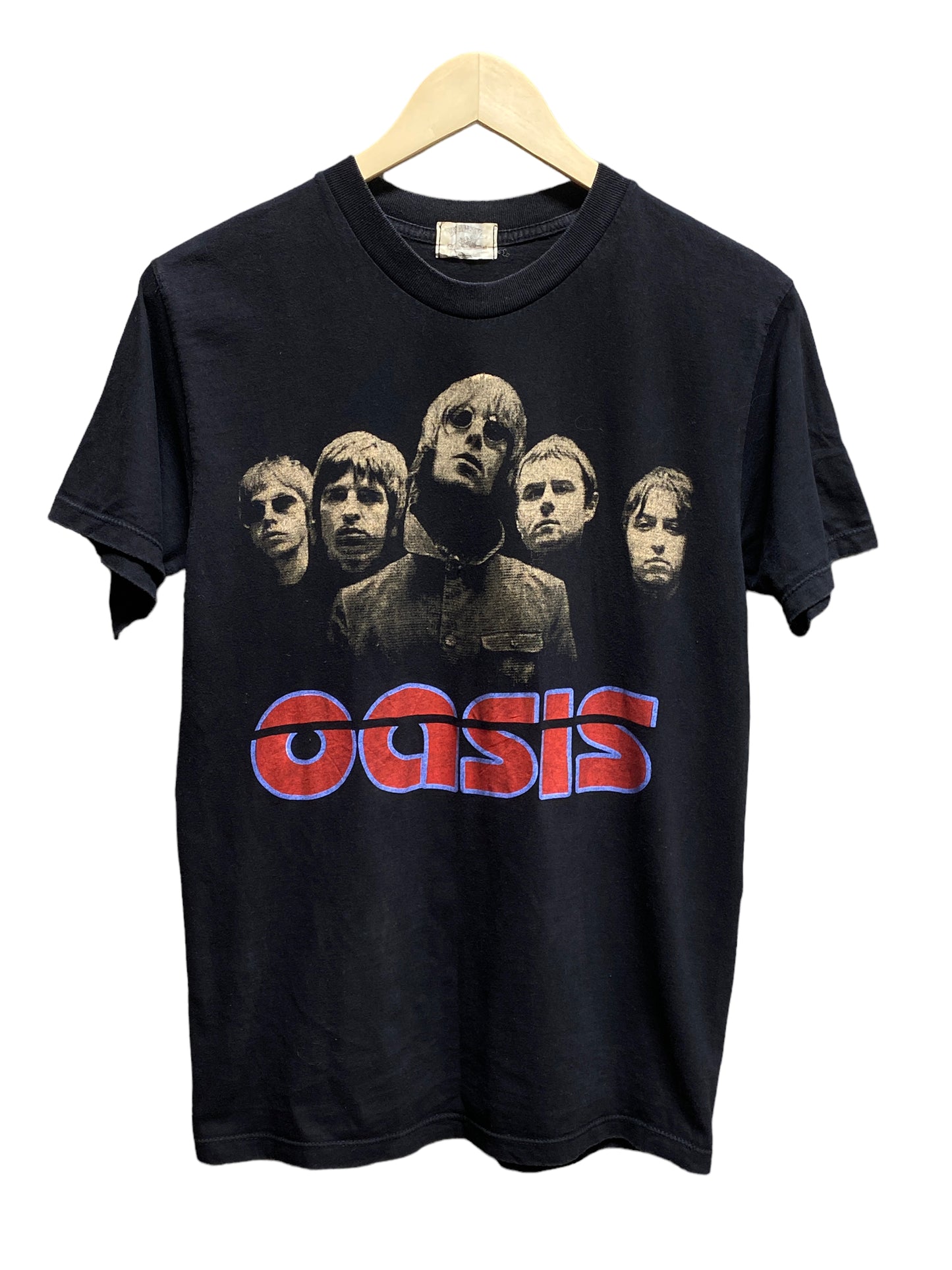 Vintage 90's Oasis Band Portrait Tee Size Medium