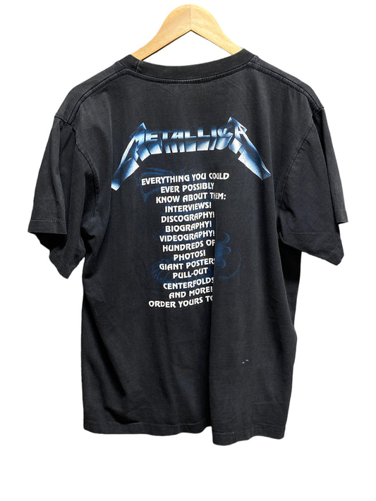 Vintage Metallica Rock Eagle Band Tour Tee Size Large