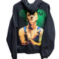 Vintage 00's Eminem Marshall Mathers LP Parking Lot Portrait Hoodie Size Large