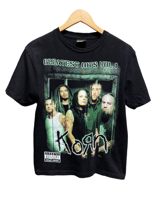 Vintage 00's Korn Greatest Hits Volume 1 Band Tee Size Small