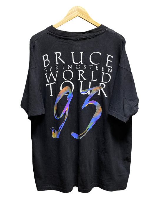 Vintage 1993 Bruce Springsteen World Tour Band Tee Size XL