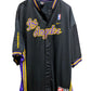 Vintage Nike Los Angeles Lakers Script Shooting Warm Up Shirt Size XXL