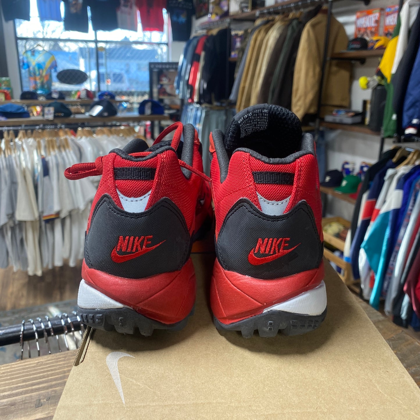 Nike Air Tupu 'Sport Red/Black' Size 12 (2002)