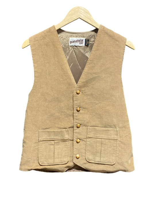 Vintage Levi's Panatela Corduroy Button Up Vest Size Small