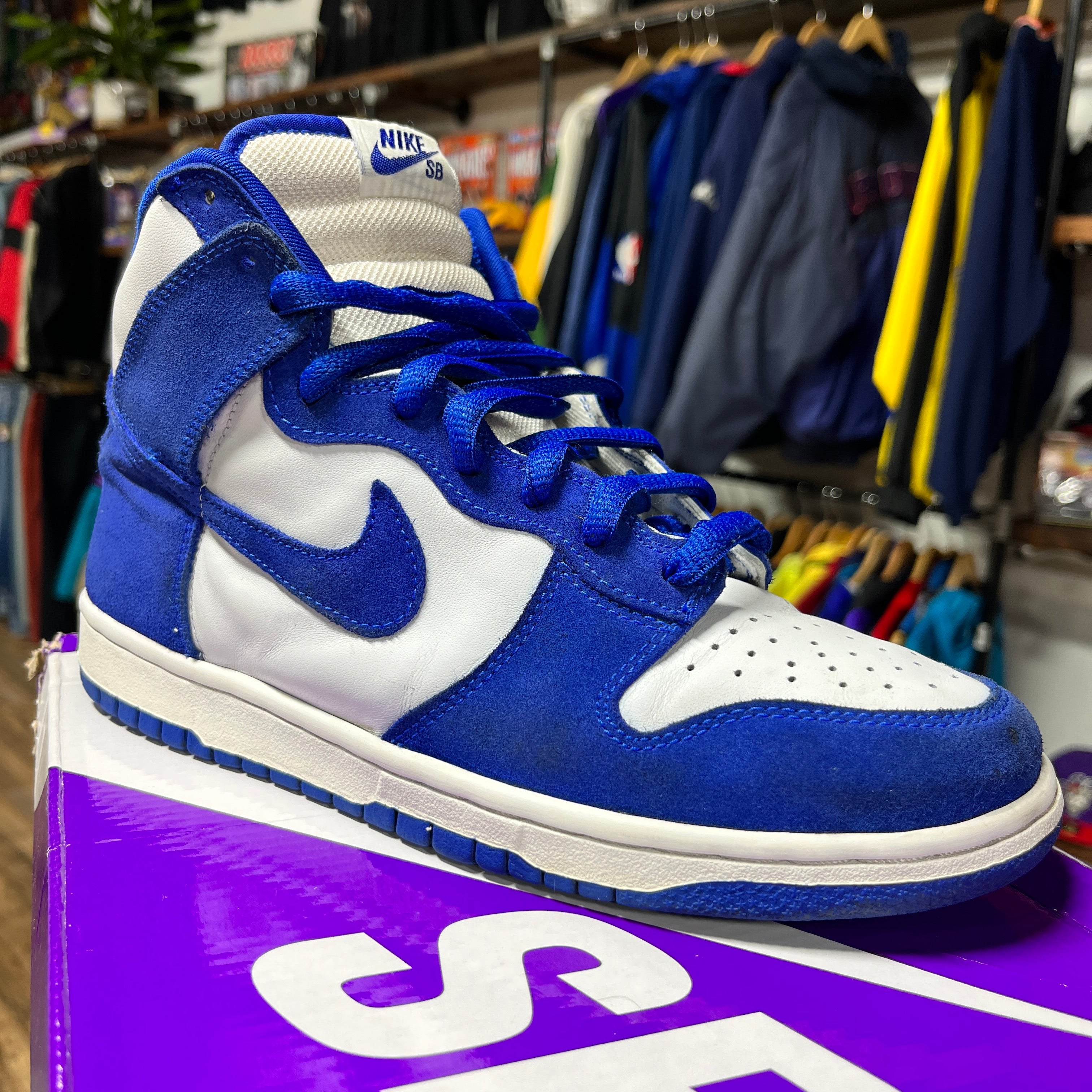 Nike SB Dunk High Kentucky Size 8.5 2005 the basement