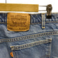 Vintage Levi Made in USA Orange Tab 517 Light Wash Denim Jeans Size 36x30