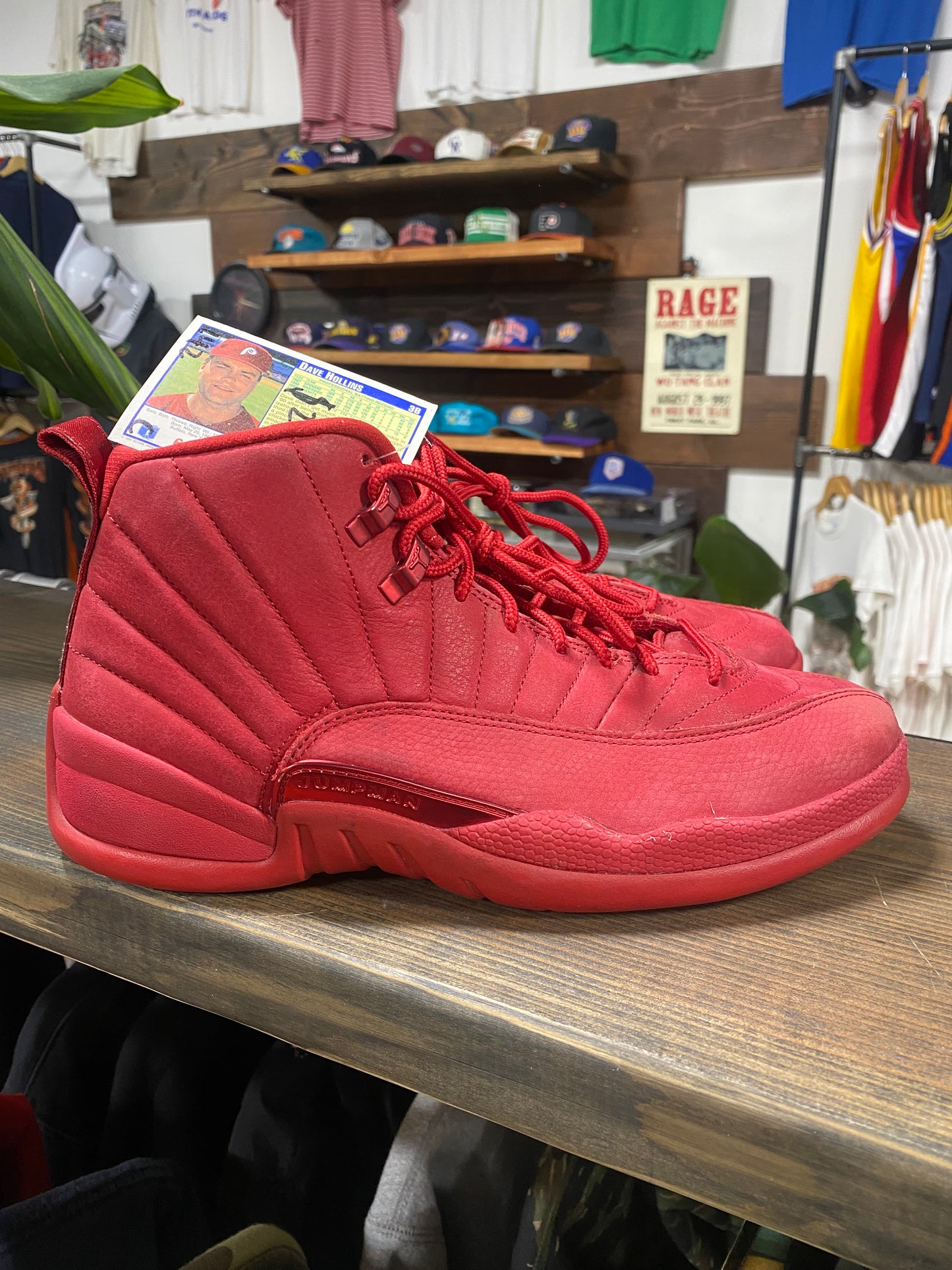 Jordan 12 'Red Suede' Size 9.5