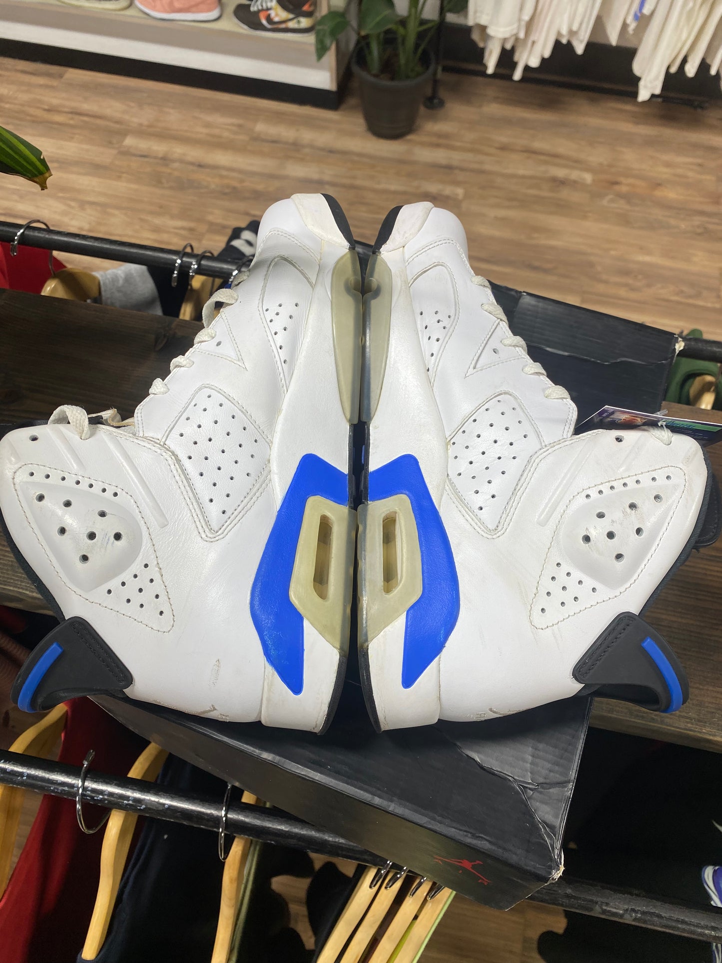 Jordan 6 'Sport Blue' Size 10
