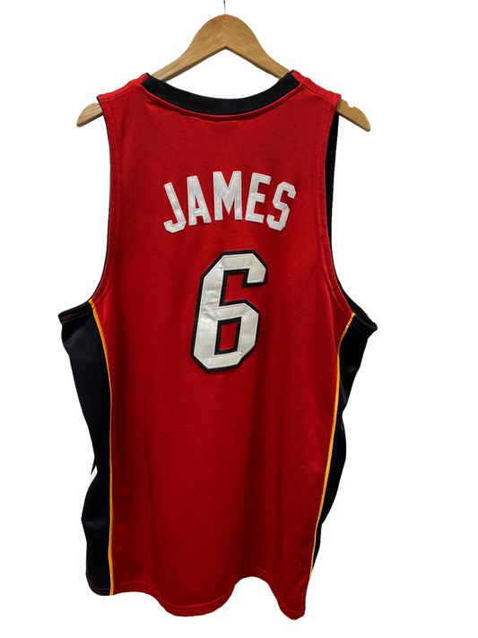 LeBron James Miami Heat Adidas Jersey Size XL