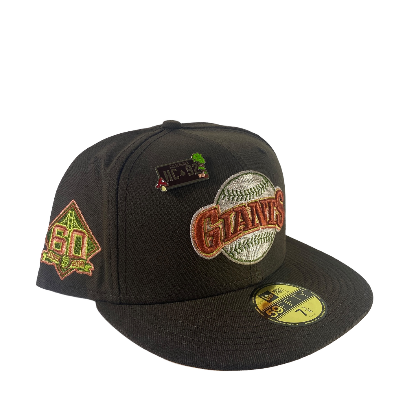 New Era Hat Club SF Giants Fitted Size 7 3/8